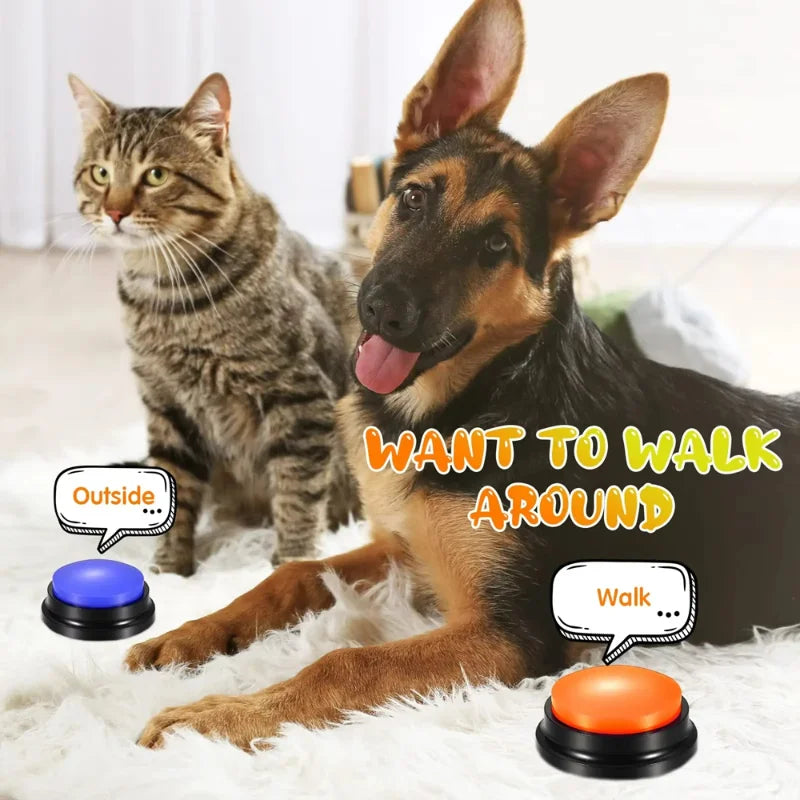 Boutons de Communication pour Chiens et Chats