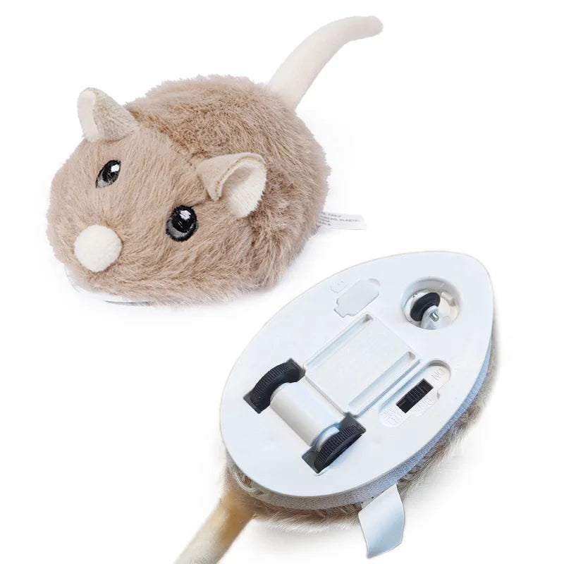 Souris interactive électrique pour chat