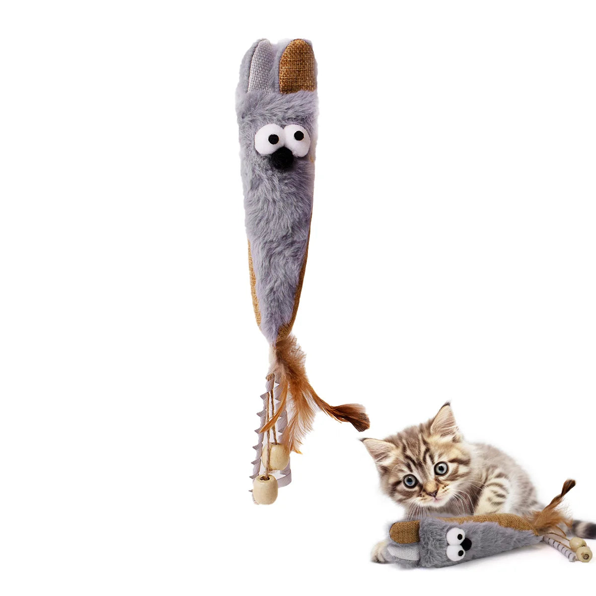 Souris interactive électrique pour chat