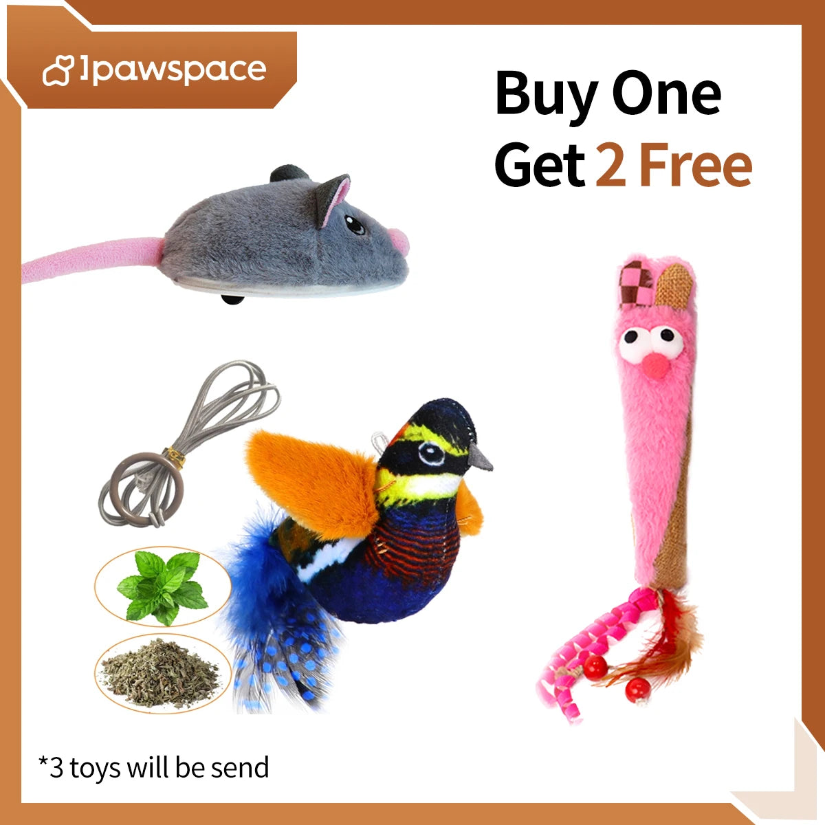 Souris interactive électrique pour chat