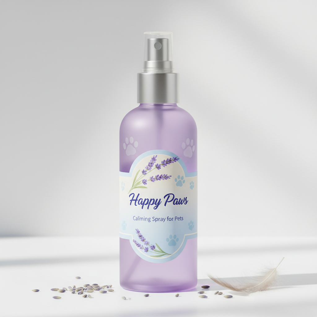 tu peux rajouter la marque sur la bouteille: Happy paws ? 